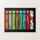 成長マインドセおもしろいット教室の脳の動機 ジグソーパズル (横)