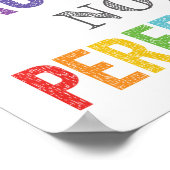 成長マインドセットを完成させないで進歩を目指す ポスター (角)