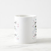 成長マインドセット感動的デザイン コーヒーマグカップ (中央)