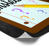 成長マインドセット教室ポスター ポスター (角)