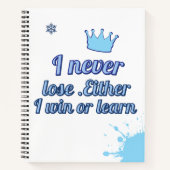 成長マインドセット起業家ジャーナル - モチベーション ノートブック (正面)