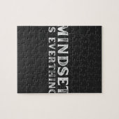 成長マインドセット起業家先生フィットネスモチベーション ジグソーパズル (横)