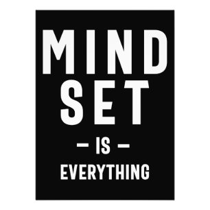 成長マインドセット起業家先生フィットネスモチベーション フォトプリント           