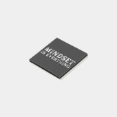 成長マインドセット起業家先生フィットネスモチベーション ポストイット (アングル)