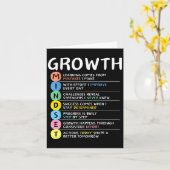 成長マインドclroom脳モチベーション起業家 カード (黄色い花)