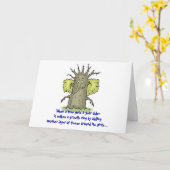 成長リングの誕生日 カード (黄色い花)