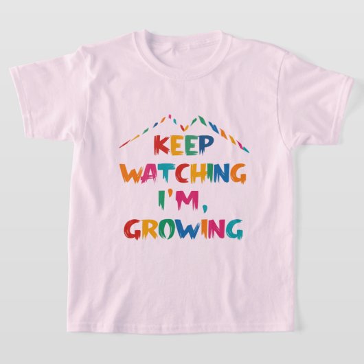 成長保を見守る | 女子Tシャツ Tシャツ (レイダウン)