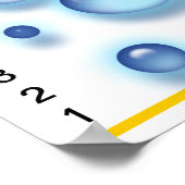 成長図 – バブルで上昇 ポスター (角)