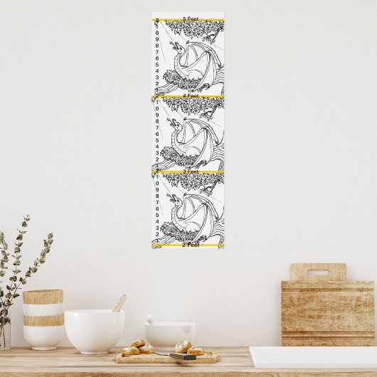 成長図 – Dragon in the Tree ポスター (キッチン)