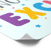 成長志向を弁解せずに努力する ポスター (角)