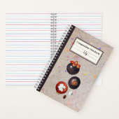 成長性マンゴスチン組成パーソナライズされた物 ノートブック (内側)