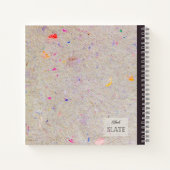 成長性マンゴスチン組成パーソナライズされた物 ノートブック (裏面)