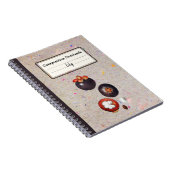 成長性マンゴスチン組成パーソナライズされた物 ノートブック (右側)