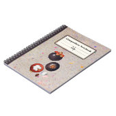 成長性マンゴスチン組成パーソナライズされた物 ノートブック (左側)