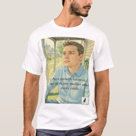 成長株の暴落？おかあさんへようこそ！ Tシャツ