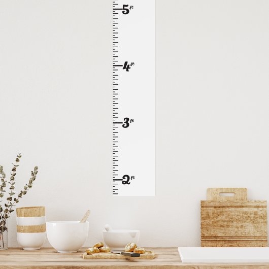 成長澄ん図 ポスター (キッチン)