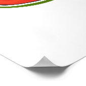 成長買食べオーガニック ポスター (角)