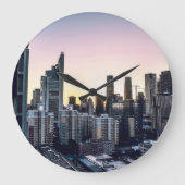 成長都市 ラージ壁時計 (正面)