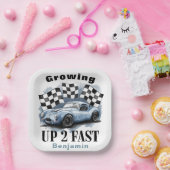 成長2歳の誕生日パーティーのカスタム ペーパープレート (パーティー)