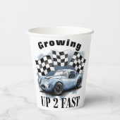 成長2歳の誕生日パーティーのカスタム 紙コップ (裏面)