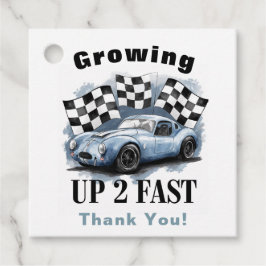 成長2速い誕生日パーティーありがとう フェイバータグ