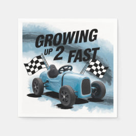 成長2速い誕生日パーティー スタンダードカクテルナプキン