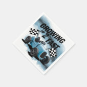 成長2速い誕生日パーティー スタンダードカクテルナプキン (角)