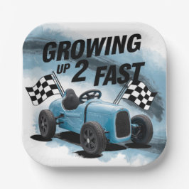 成長2速い誕生日パーティー ペーパープレート