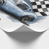 成長2速い誕生日パーティー ラッピングペーパー (角)