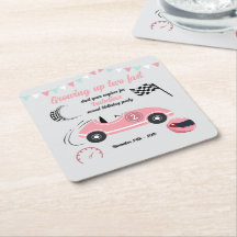 成長2高速フェスティバルピンクレースカー誕生日