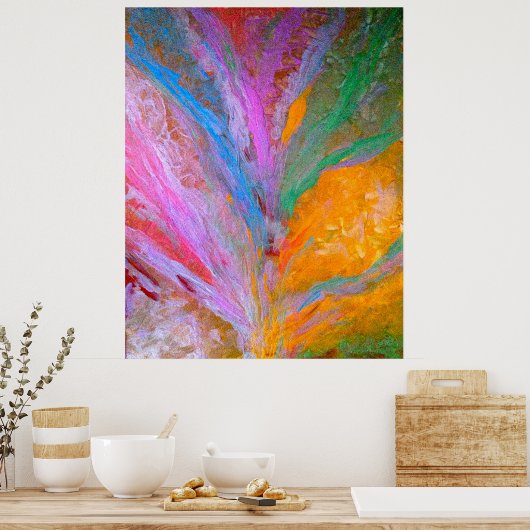 成長 ポスター (キッチン)