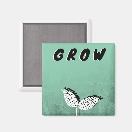 成長 マグネット (正面/裏面)