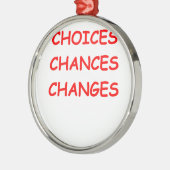 成長 メタルオーナメント (左)