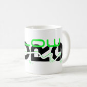 成長、輝き コーヒーマグカップ (正面右)