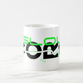 成長、輝き コーヒーマグカップ (中央)