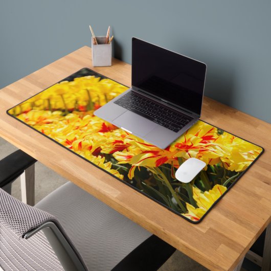 成長，金ゴールド デスクマット (オフィス2)