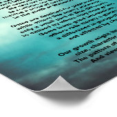 「成長」、8"x10"のオリジナル詩 ポスター (角)