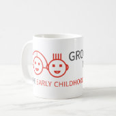 成長NMホワイト コーヒーマグカップ (正面左)