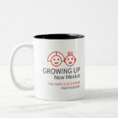 成長NMホワイト ツートーンマグカップ (左)