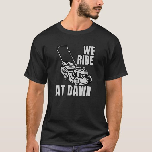 我々おもしろいはドーンローンモーアで乗る Tシャツ (正面)