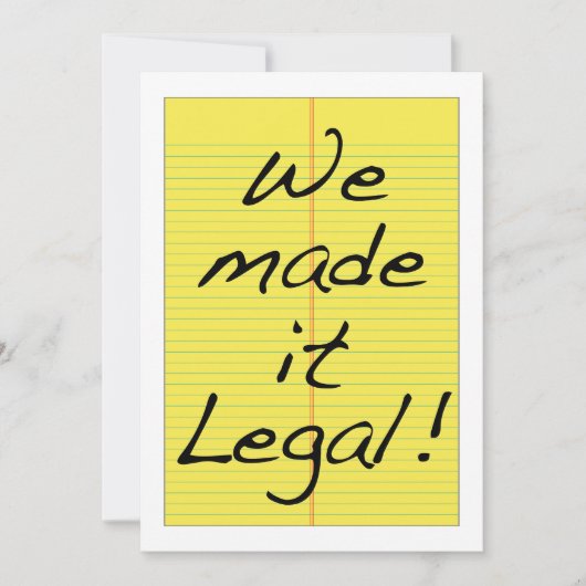 我々おもしろいはITを法的招待状した 招待状 (正面)