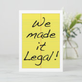 我々おもしろいはITを法的招待状した 招待状 (スタンド正面)