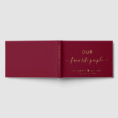 我々お気に入りのの民はバ結婚ルガン ゲストブック (全面)