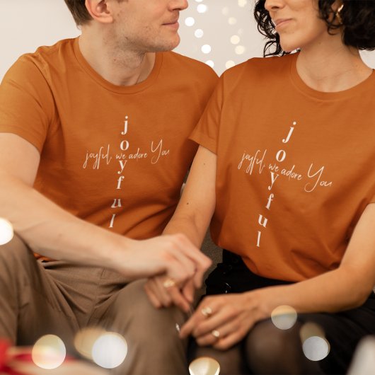 我々があなたを愛する喜び |クリスマスの祝日 Tシャツ