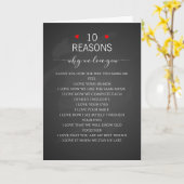 我々があなたを愛する理由, 10理由,バレンタイン カード (黄色い花)