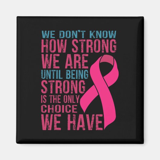 我々がどれほど強いか分からない マグネット (正面)