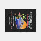 我々がクルージング・トガー・フラミンゴの時に困っていた フリースブランケット (正面(横))