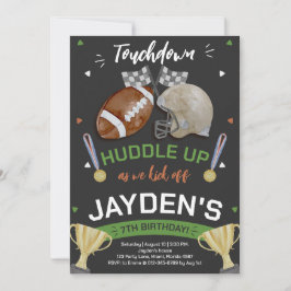 我々がサッカーの誕生日を蹴り上げる 招待状