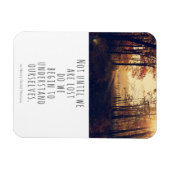 我々がソロー失った引用文 マグネット (横)