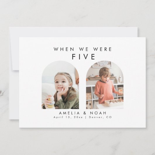 我々がベビー写真結婚のテーブル番号だった時 (正面)